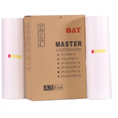 Ricoh JP-80 A3/ Gestetner CPMT18 A3 master roll
